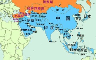 简述亚洲的海陆位置