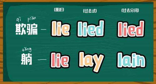 lay的过去式过去分词