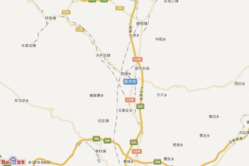 从保定到山西朔州市原平县地图