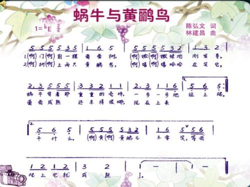 蜗牛歌词
