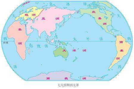地球分为几大洲几大洋几大板块，地球分为几大洲几大洋百度百科