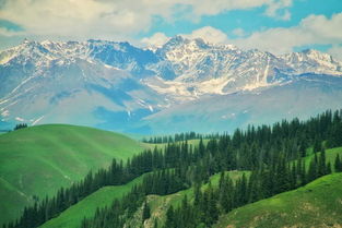 天山在哪里地图，昆仑山在哪里