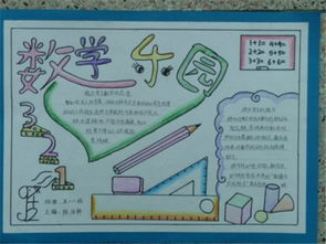 初一数学手抄报简单又漂亮 一等奖，初一数学手抄报高清图简单