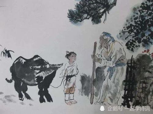 《渭川田家》(王维)全诗翻译赏析