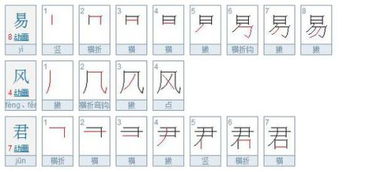 风的笔画顺序怎么写