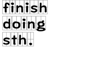 finish过去式