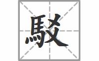骆的拼音怎么读，驳船的拼音