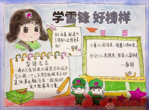 榜样手抄报内容，我身边的榜样手抄报