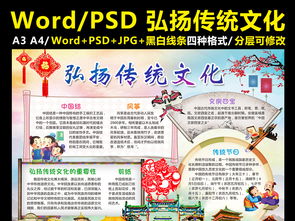 传承传统美德手抄报内容，中华优秀传统美德手抄报内容