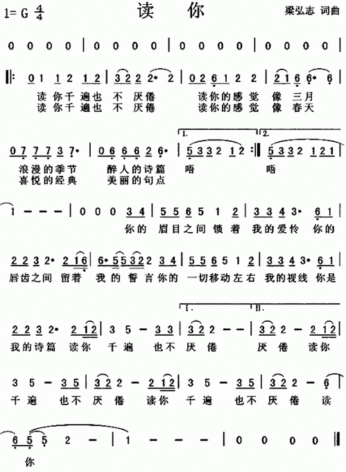 读你简谱教学视频，读你简谱视唱