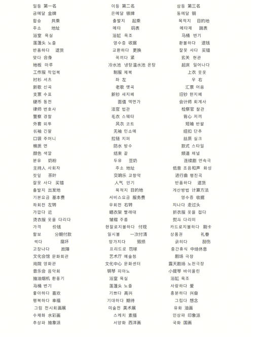 韩语单词怎么记得牢背得快，韩语单词15000可复制
