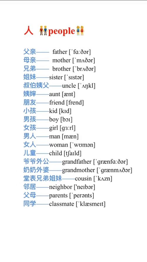职业名称有哪些英语单词