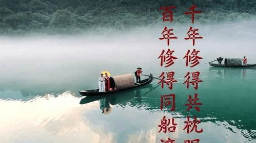 “百年修得同船渡,千年修得共枕眠,五世修得同窗读”是什么意思?_百度