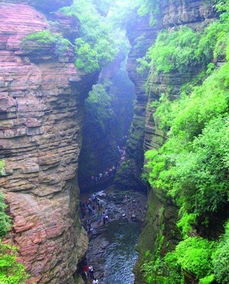 龙潭大峡谷在哪