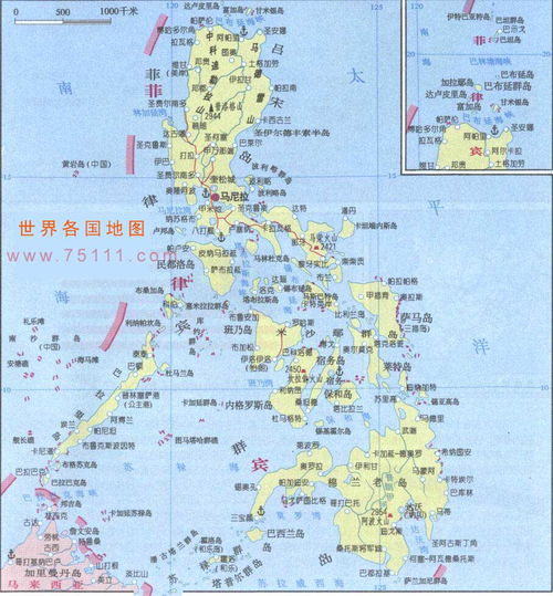 , 印度、韩国、日本、菲律宾在中国的什么位置?