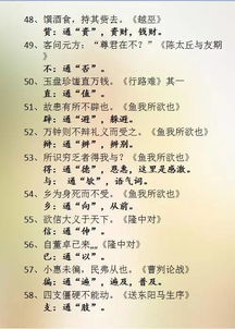 木兰诗里面有哪些通假字古今异义词类活用一词多义特殊句式