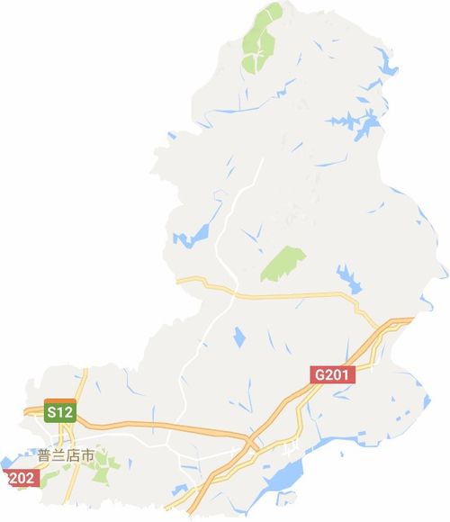 普兰店地图高清全图，普兰店地图高德地图