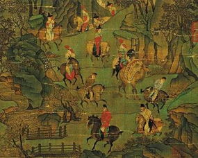 唐人明皇幸蜀图的艺术赏析