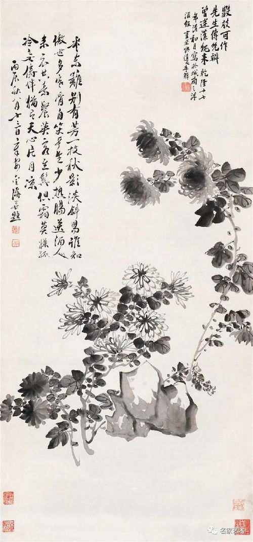 画菊的古诗