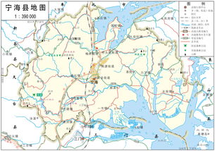 宁海地图高清版，宁海地图卫星地图