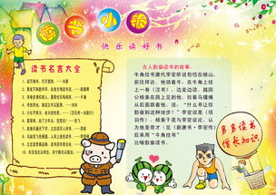 好看又可以得奖的读书手抄报 简单的读书手抄报