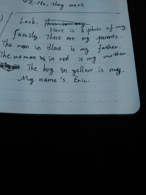 my family英语作文100字