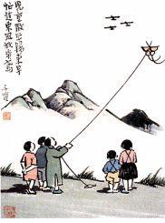东风放纸鸢是哪首诗全诗怎么说?
