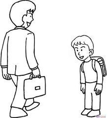 幼儿园文明礼仪简笔画，文明礼仪简笔画手抄报