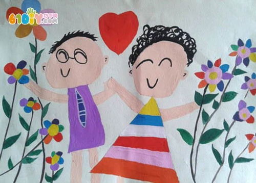 关于母亲节的画简单，关于母亲节的画报