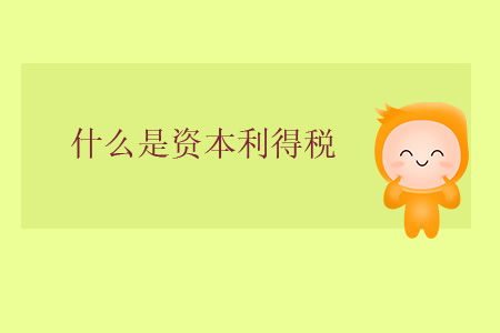 "资本利得"和"直接投资"是什么意思?