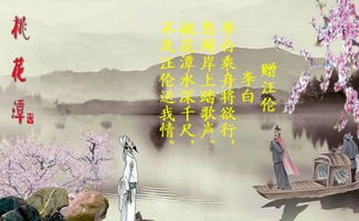 赠汪伦是谁写的作者是谁
