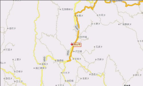保山地图全图高清版可放大，保山地图高清版大图