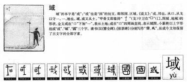 域组词和部首，填组词