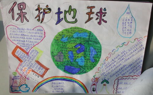 保护地球的手抄报图片模板，保护地球的手抄报图片大全
