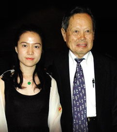 杨振宁妻子翁帆个人资料，翁帆个人资料简历 老婆