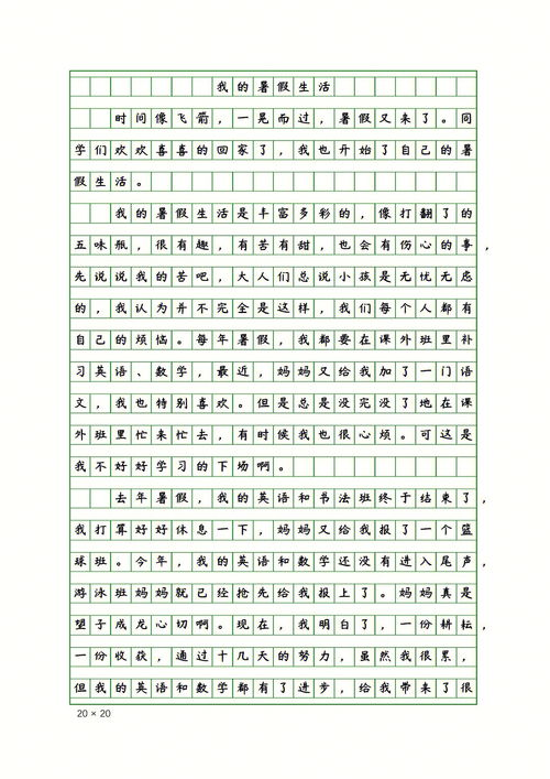 我的小学生活作文600字