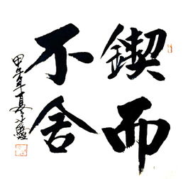 锲而不舍,朽木不折,锲而不舍,金石可镂翻译，锲而不舍的锲的意思