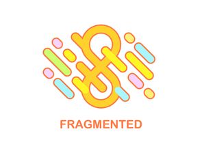 fragmented造句