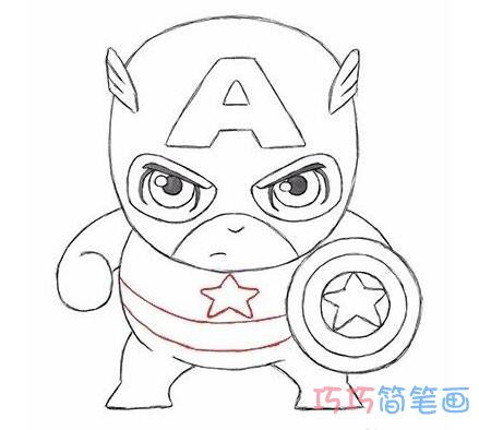 复仇者联盟怎么画