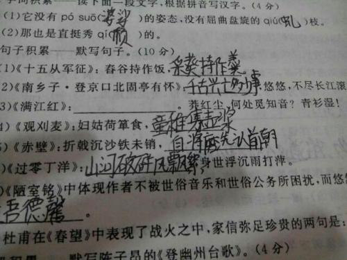 《满江红秋瑾》翻译是什么?