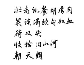 笑谈渴饮匈奴血原文，笑谈渴饮匈奴血是谁写的