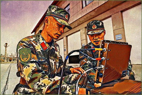 通讯兵女兵要求，通讯兵图片