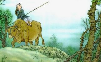 牧童骑黄牛,歌声振林樾。原文_翻译及赏析