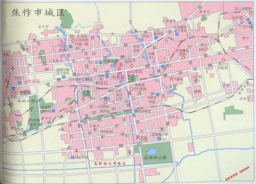 焦作市地图全图，焦作市地图全图高清版 高清晰