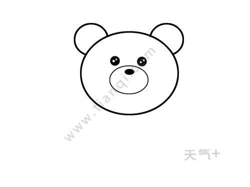 熊的简笔画
