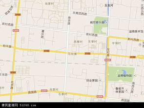 张店区地图高清版大图，张店区地图下载