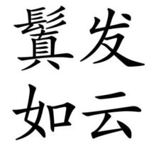 鬒什么意思，鬒黑如漆拼音