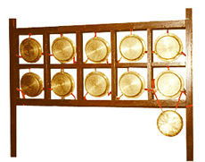 云锣对应的音阶