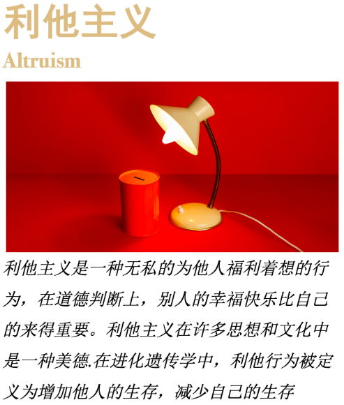 altruism翻译，Altruism托福综合写作