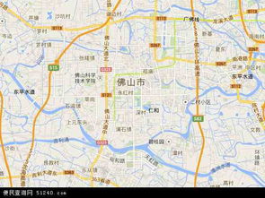禅城区地图图片，禅城区地图电子版